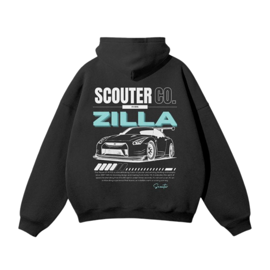 OVERSIZED LUX GT-R R35 ZILLA HOODIE