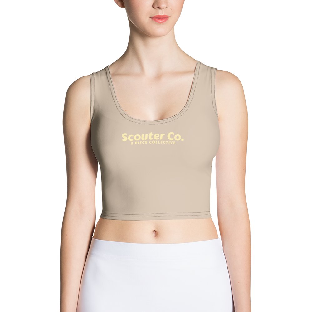 3 Piece Collective Crop Top - Tan - SCOUTER.CO