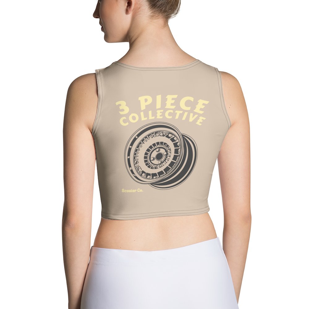 3 Piece Collective Crop Top - Tan - SCOUTER.CO