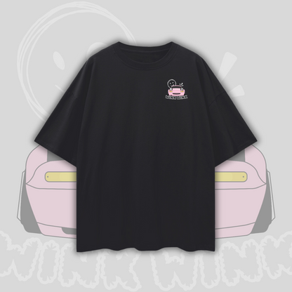 Wink Wink Miata Oversized Tee