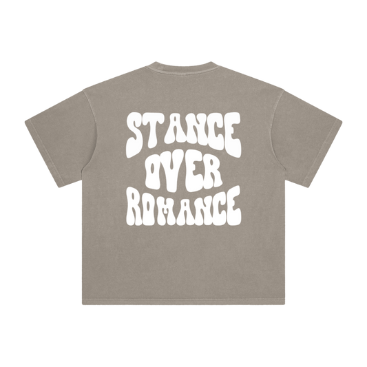 Stance Over Romance Tee (Khaki)