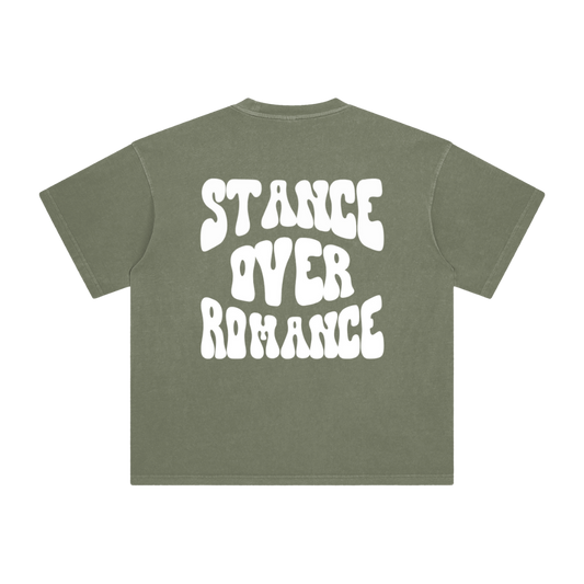 Stance Over Romance Tee (Green)