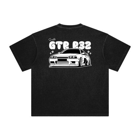 GTR R32 OVERSIZED TEE (BLACK)
