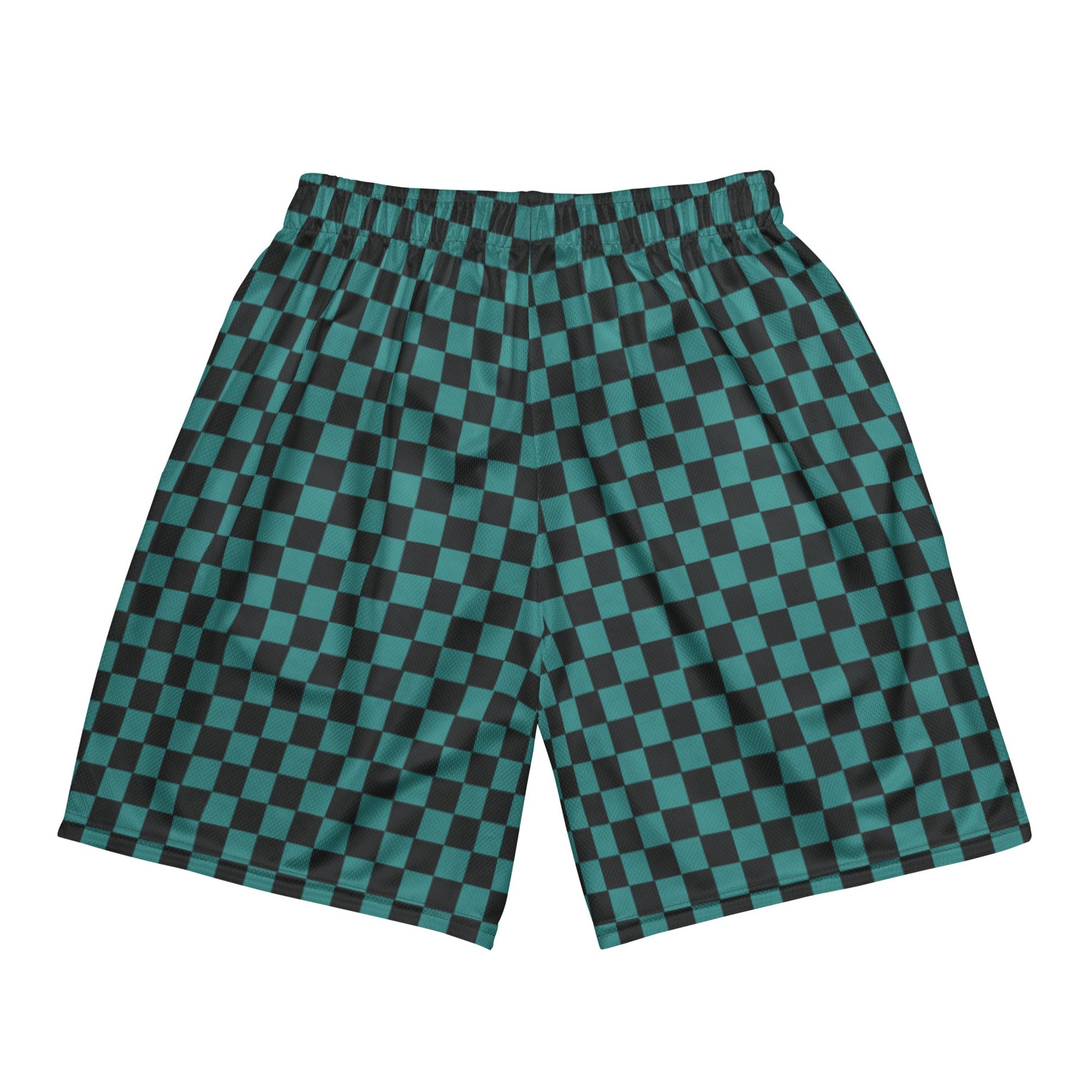 Checkered Scouter Shorts - Green - SCOUTER.CO