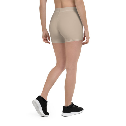 Cloud 9 Biker Shorts - Tan - SCOUTER.CO