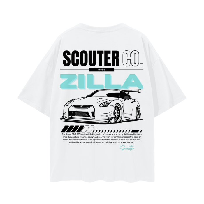 GT - R R35 ZILLA TEE - SCOUTER.CO