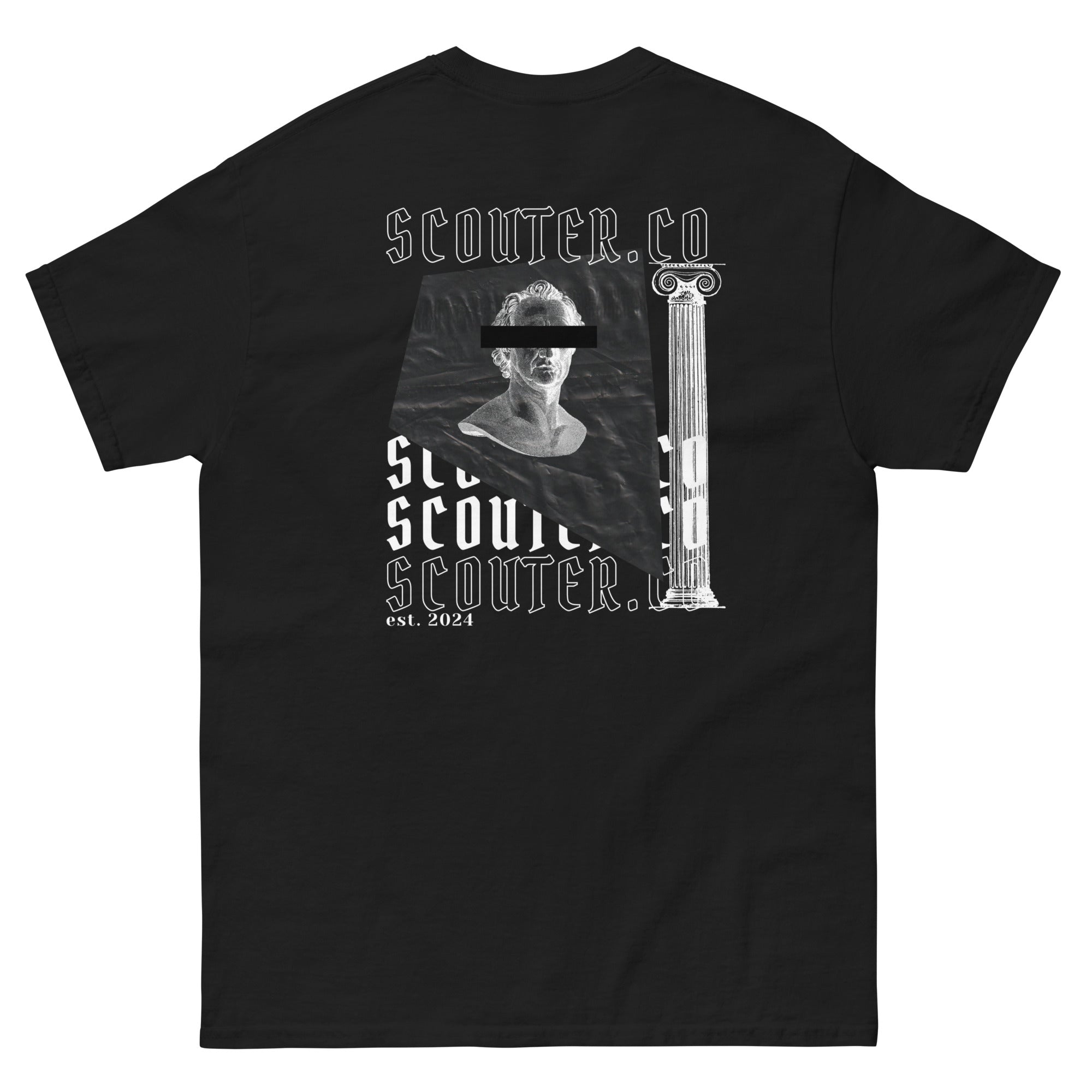 SCOUTER Mystery Marble T-Shirt - BLACK – SCOUTER.CO