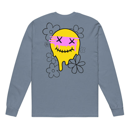 Men's Long Sleeve Smiley Shirt - SCOUTER.CO