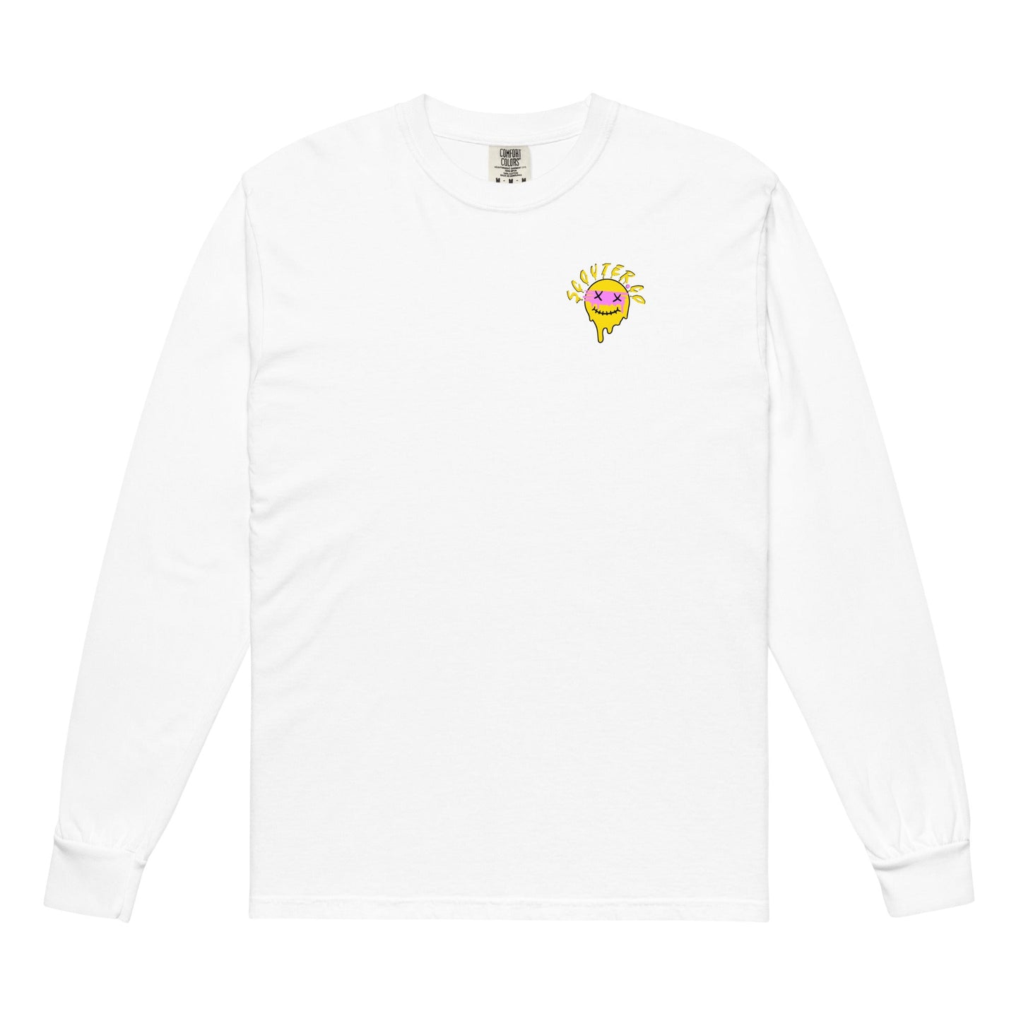 Men's Long Sleeve Smiley Shirt - SCOUTER.CO