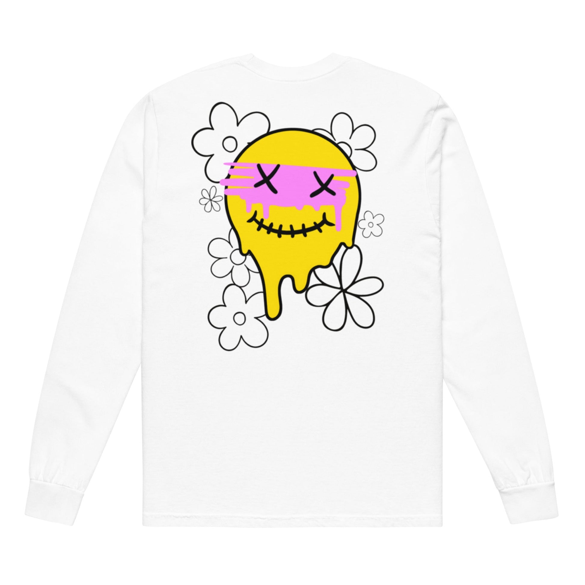 Men's Long Sleeve Smiley Shirt - SCOUTER.CO