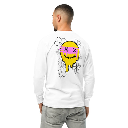 Men's Long Sleeve Smiley Shirt - SCOUTER.CO