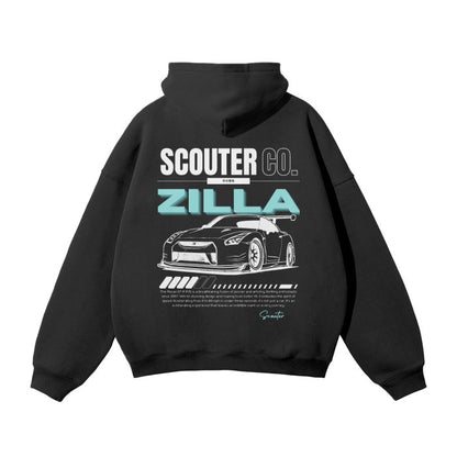 OVERSIZED GT - R R35 LUX HOODIE - SCOUTER.CO