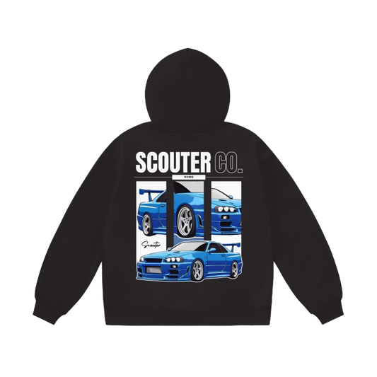 OVERSIZED LUX GTR R34 HOODIE