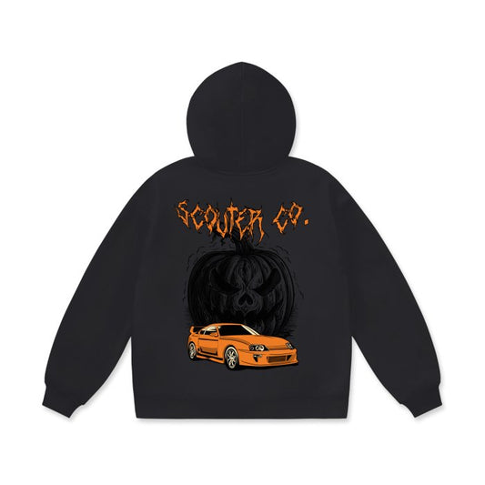 OVERSIZED LUX SPOOKY SUPRA HOODIE - SCOUTER.CO