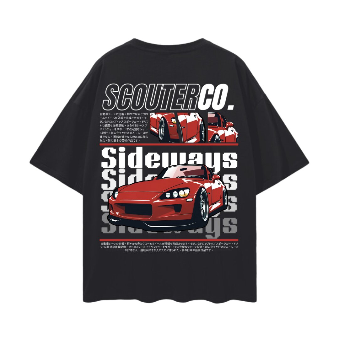 Oversized S2000 Tee - SCOUTER.CO