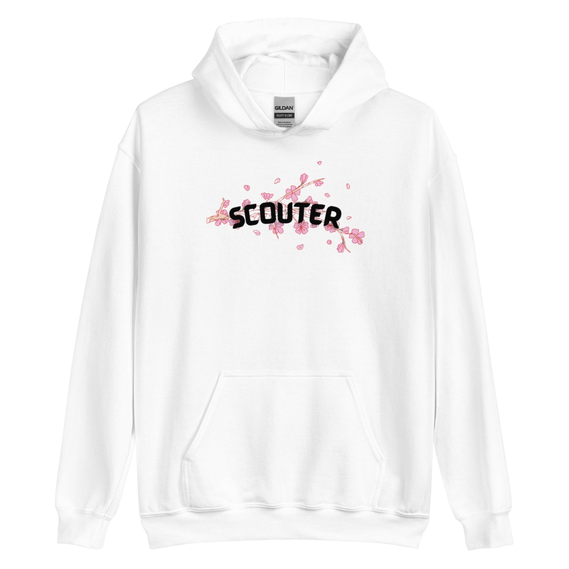 SCOUTER Cherry Blossom Hoodie - WHITE - SCOUTER.CO