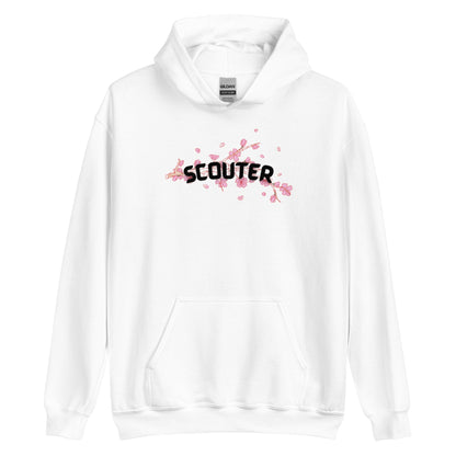 SCOUTER Cherry Blossom Hoodie - WHITE - SCOUTER.CO