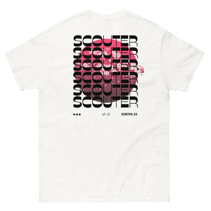 SCOUTER Cherry Blossom T-Shirt - WHITE - SCOUTER.CO