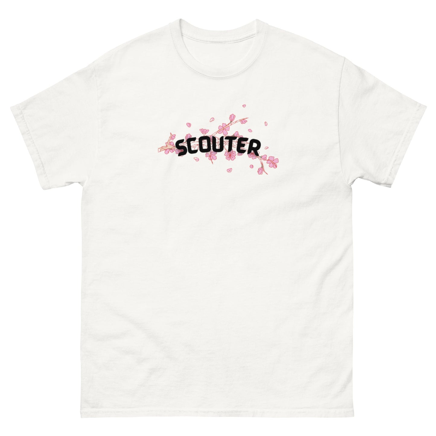 SCOUTER Cherry Blossom T-Shirt - WHITE - SCOUTER.CO