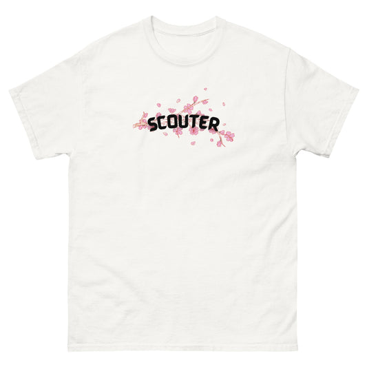 SCOUTER Cherry Blossom T-Shirt - WHITE - SCOUTER.CO