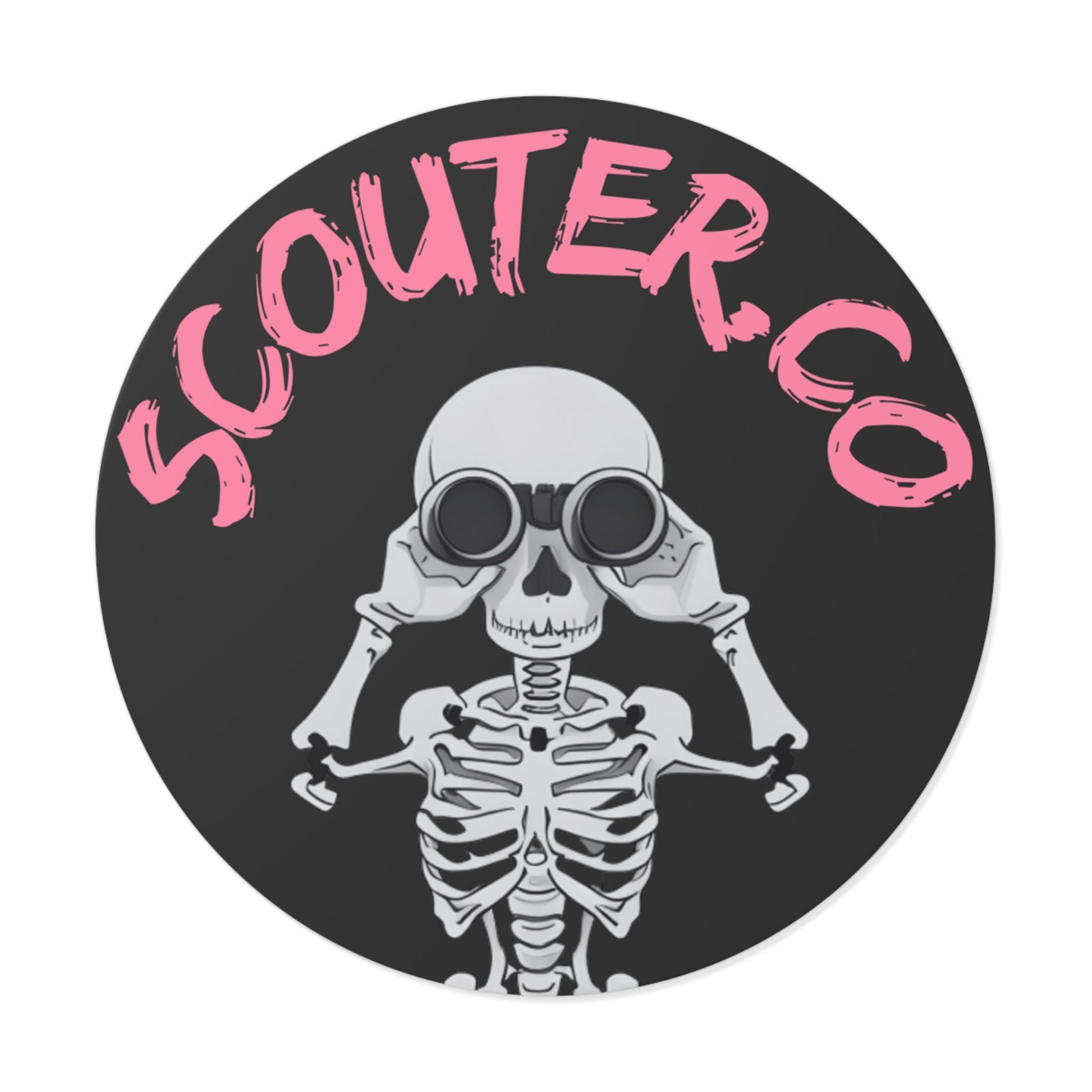 Scouter.CO Skelly Sticker - SCOUTER.CO