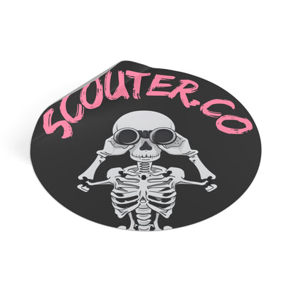 Scouter.CO Skelly Sticker - SCOUTER.CO