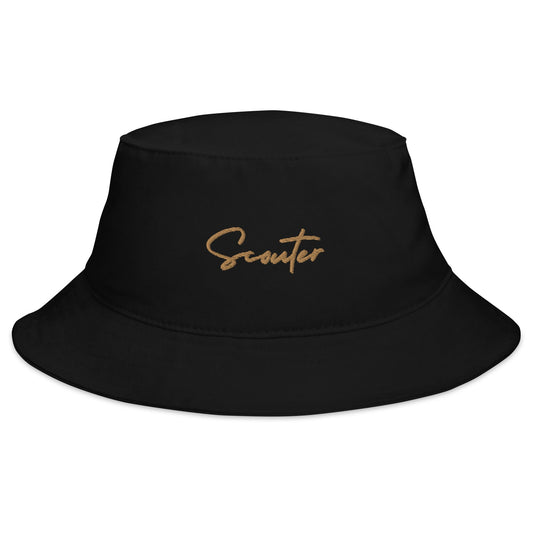 Signature Bucket Hat - Black/White - SCOUTER.CO