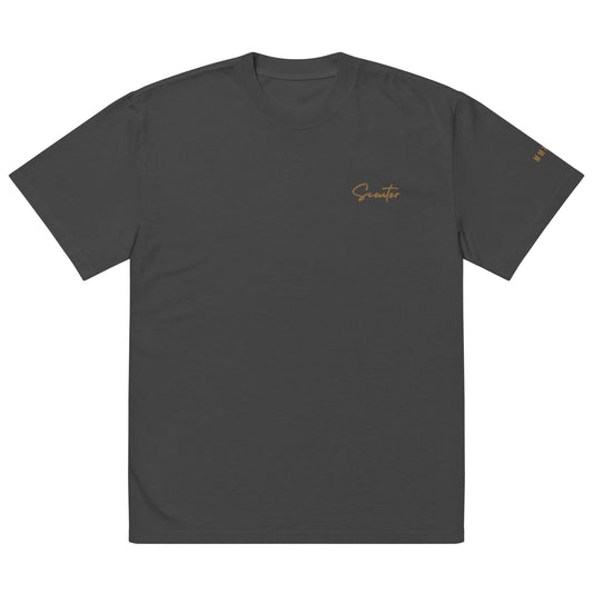 Supersized Signature Tee - Embroidered - SCOUTER.CO