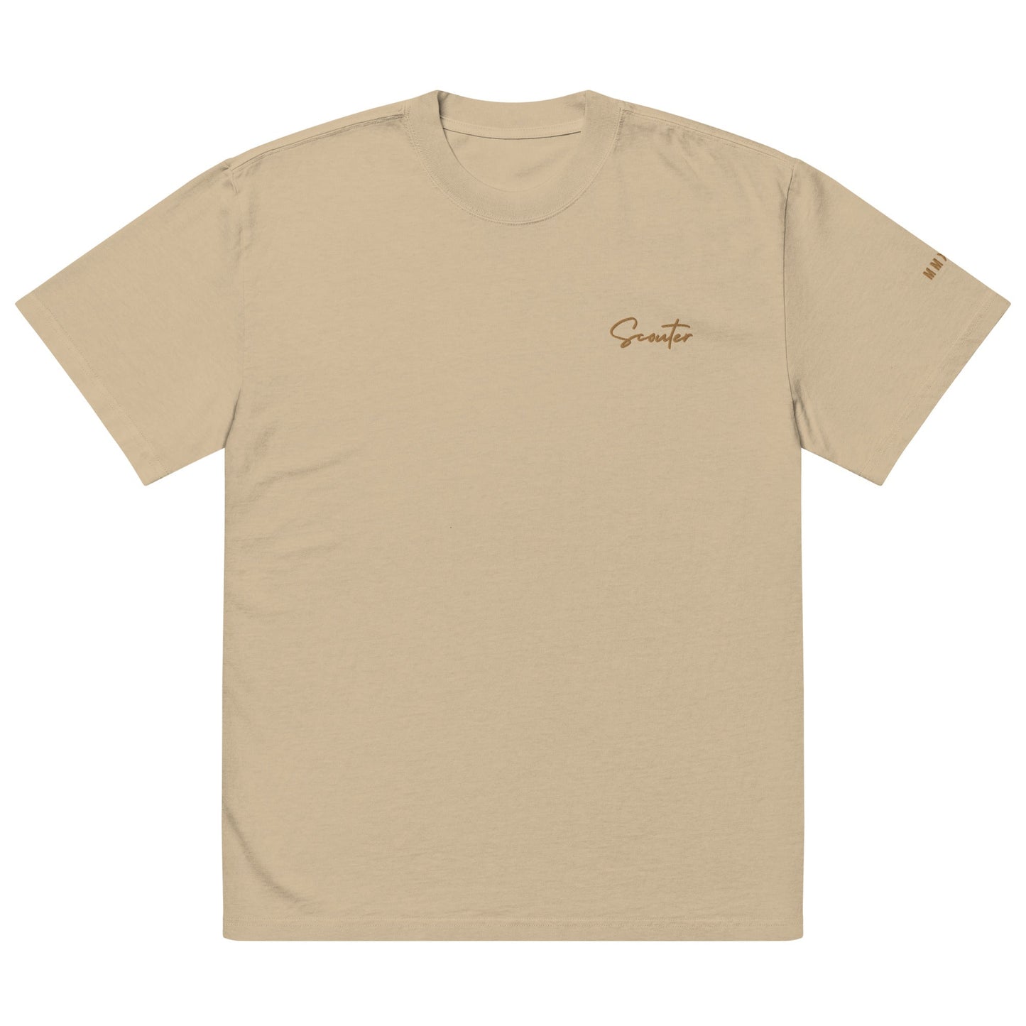 Supersized Signature Tee - Embroidered - SCOUTER.CO