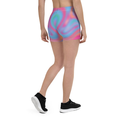 Trippy Biker Shorts - SCOUTER.CO