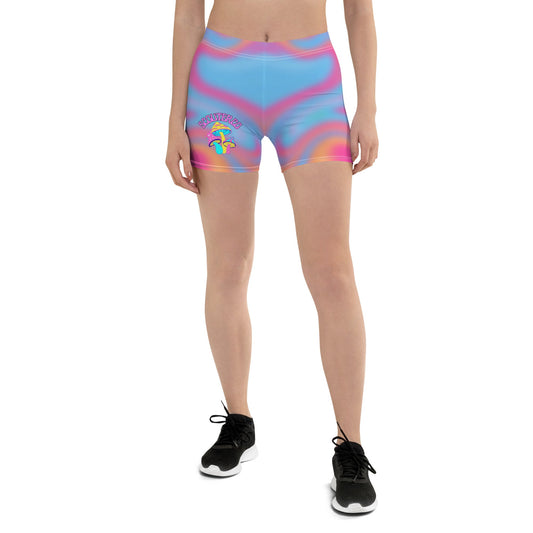 Trippy Biker Shorts - SCOUTER.CO