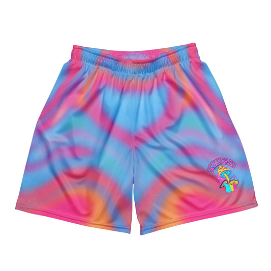 Trippy Mushroom Shorts - SCOUTER.CO